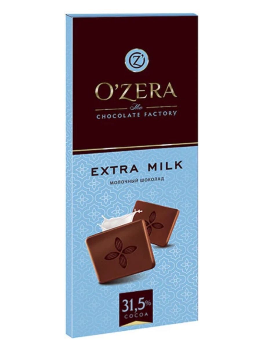 Шоколад OZERA Extra Milk 90g